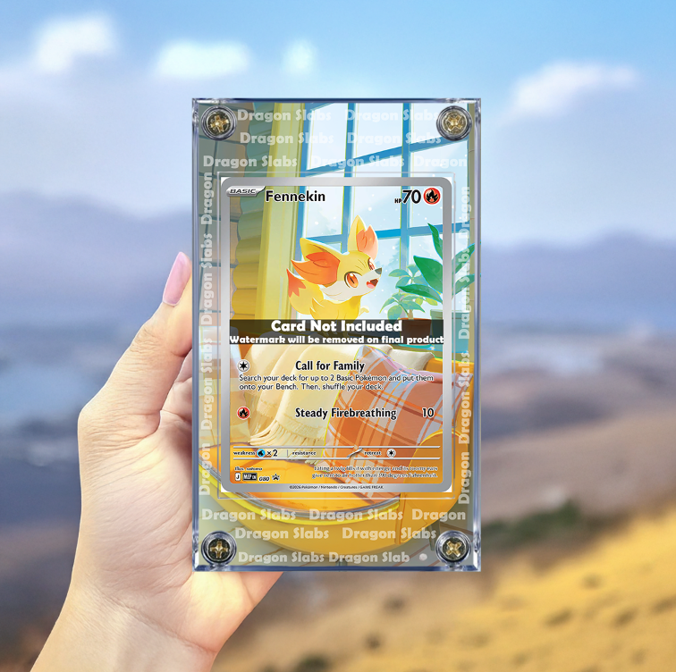 Pokemon Fennekin 080 Promo ETB Chaos Rising Extended Artwork Case
