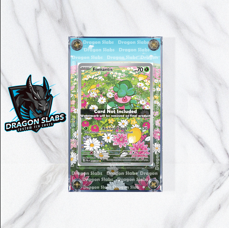 Pokemon Fomantis IR 085/084 Pitch Black Extended Artwork Case