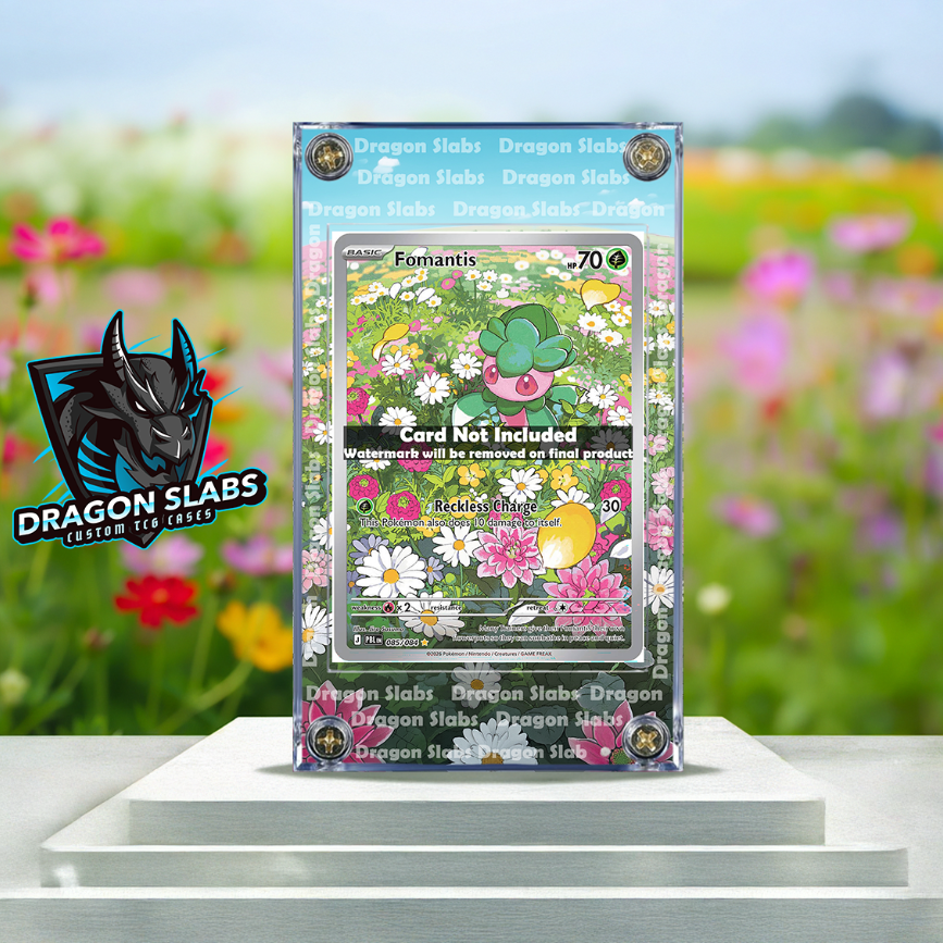 Pokemon Fomantis IR 085/084 Pitch Black Extended Artwork Case