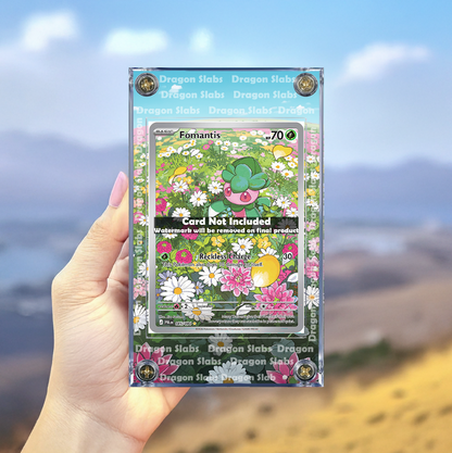 Pokemon Fomantis IR 085/084 Pitch Black Extended Artwork Case