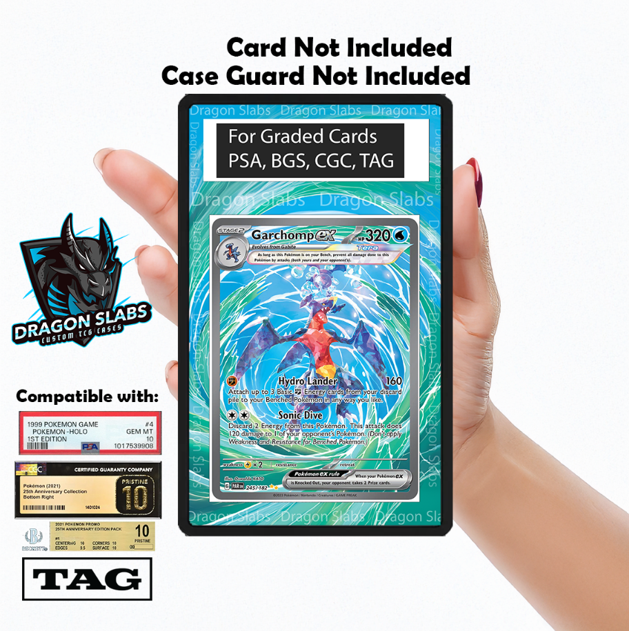 Garchomp EX 245/182 Paradox Rift Psa Bgs Cgc Tag Extended Artwork Pokemon