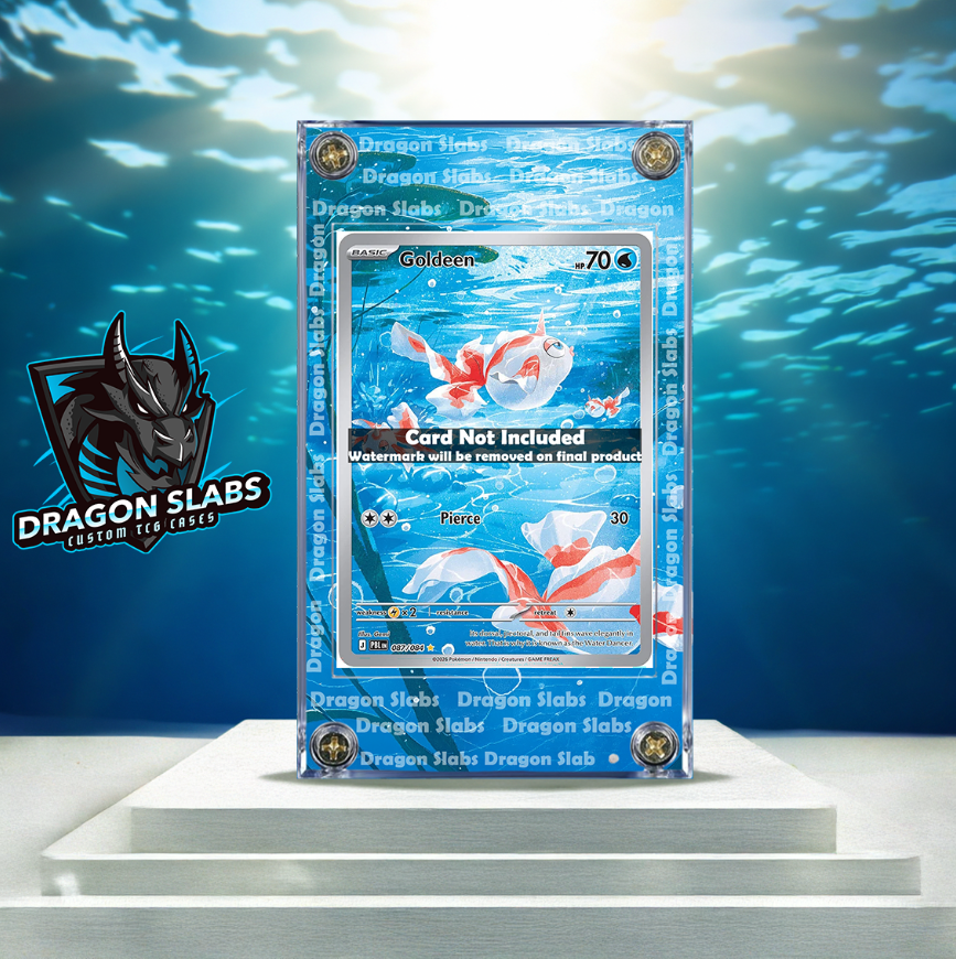 Pokemon Goldeen IR 087/084 Pitch Black Extended Artwork Case