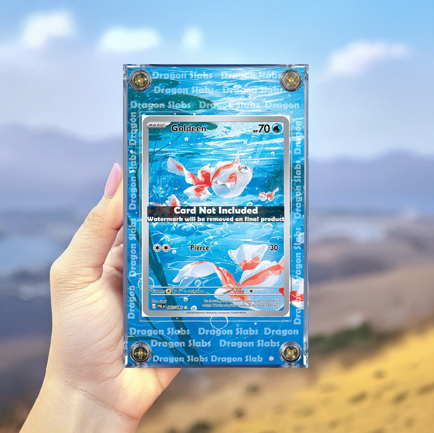 Pokemon Goldeen IR 087/084 Pitch Black Extended Artwork Case