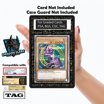 Yugioh Hieroglyphics Dark Magician Blue Eyes White Dragon PSA bgs CGC tag Extended Artwork