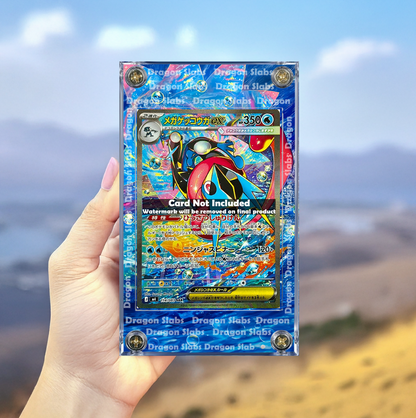 Pokemon Mega Greninja EX 114/083 SAR Ninja Spinner Extended Artwork Case