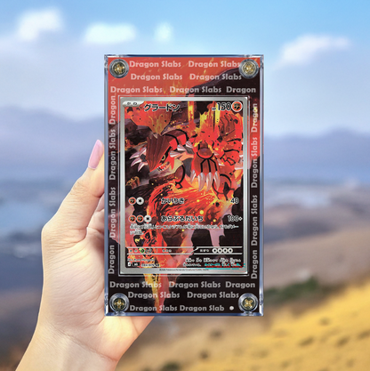 Pokemon Groudon 084/076 Storm Emeralda Extended Artwork Case