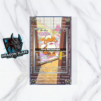 Pokemon Growlithe 078/076 Storm Emeralda Extended Artwork Case