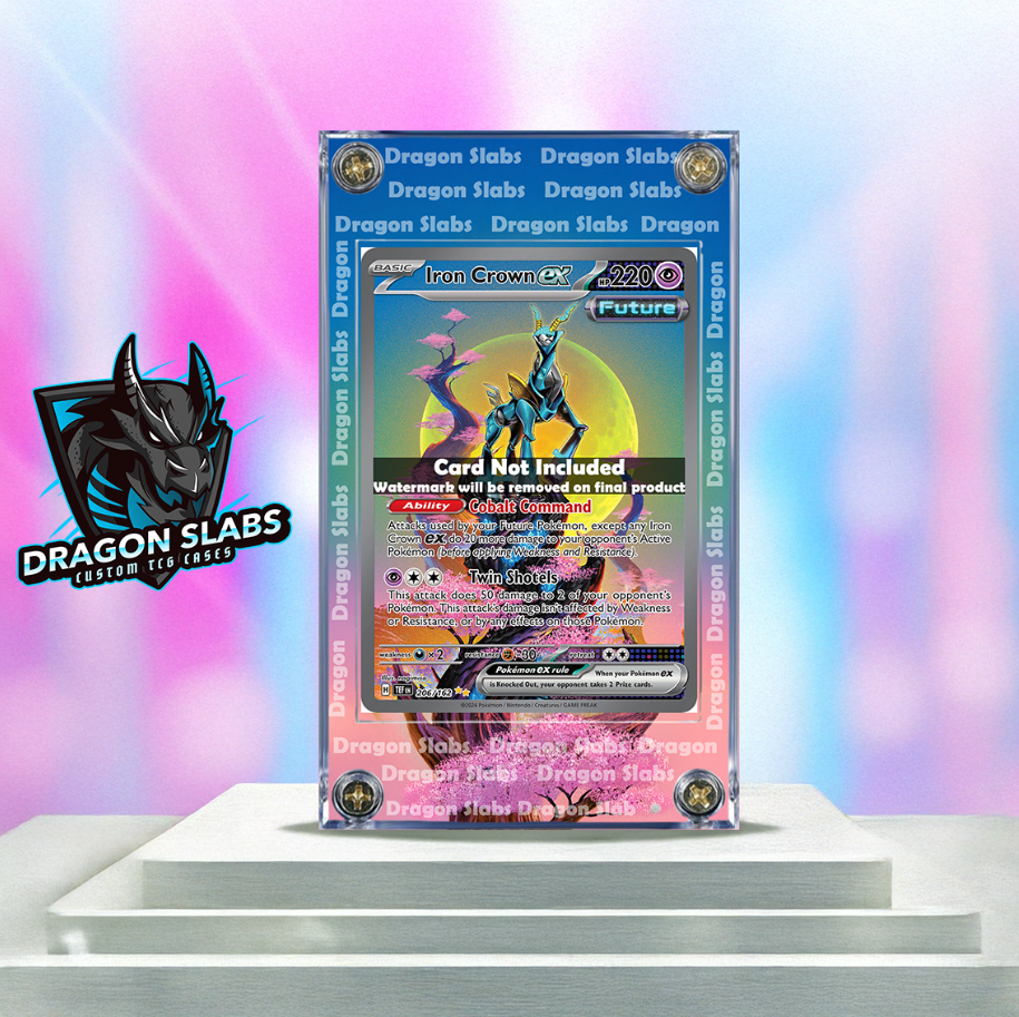 Pokemon Iron Crown EX 206/162 Temporal Forces Extended Artwork Case