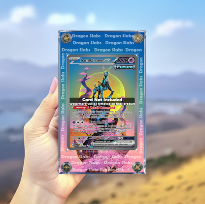 Pokemon Iron Crown EX 206/162 Temporal Forces Extended Artwork Case