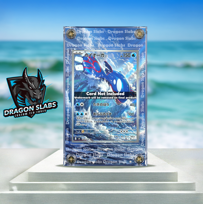 Pokemon Kyogre 080/076 Storm Emeralda Extended Artwork Case
