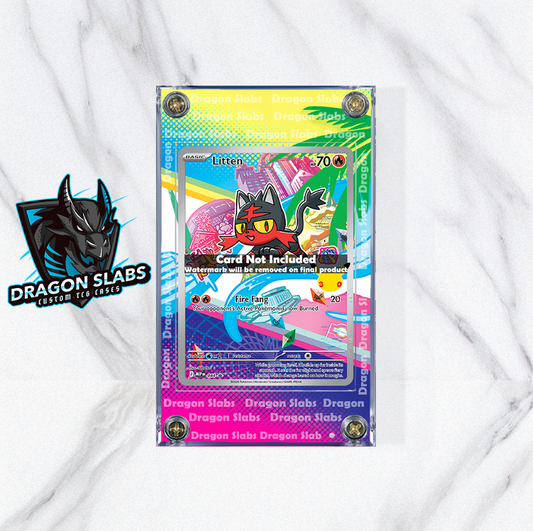 Pokemon Litten 044 First Partner Promo 30th Anniversary Extended Artwork Case