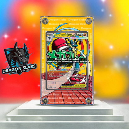 Pokemon Mega Lucario EX 033 Promo MEP Extended Artwork Case