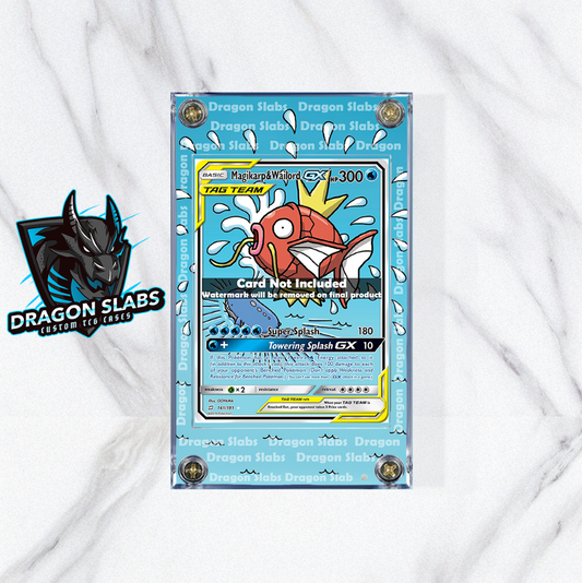 Pokemon Magikarp & Wailord GX Tag Team 161 Team Up Extended Artwork Case