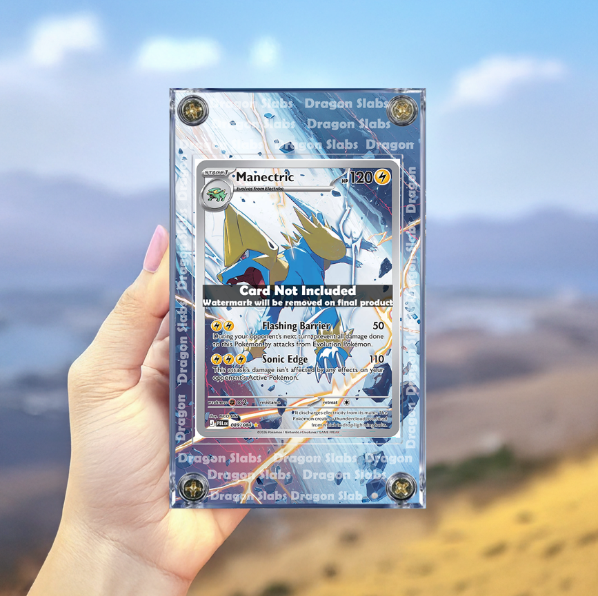 Pokemon Manectric IR 089/084 Pitch Black Extended Artwork Case