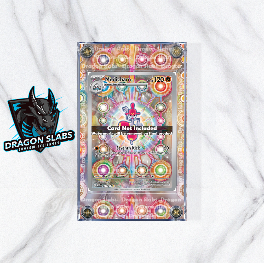 Pokemon Medicham 241/217 Ascended Heroes Extended Artwork Case