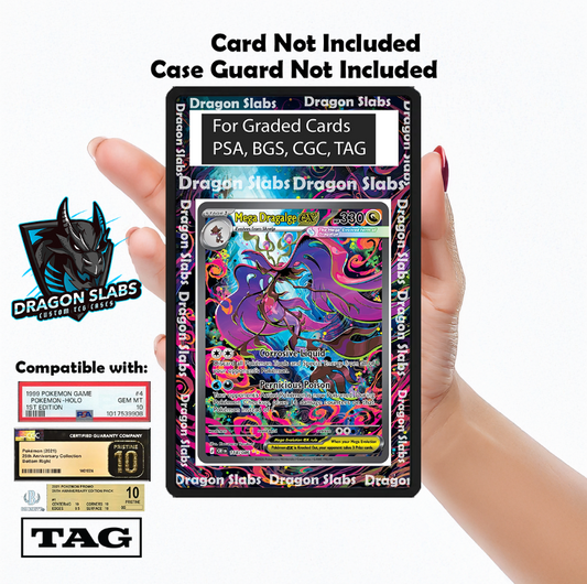 Mega Dragalge EX 118/086 Chaos Rising PSA bgs CGC tag Extended Artwork Pokemon