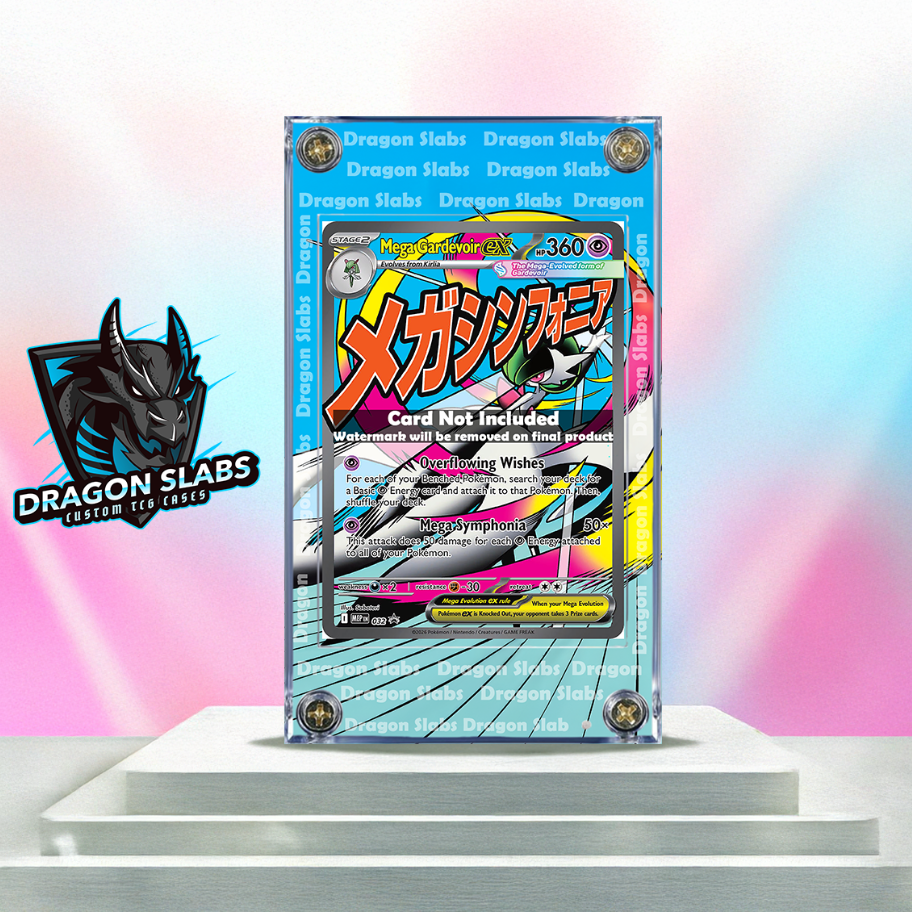 Pokemon Mega Gardevoir EX 032 Promo MEP Extended Artwork Case