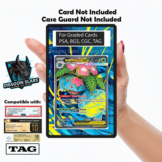 Mega Venusaur EX 155 Mega Evolution Psa Bgs Cgc Tag Extended Artwork Pokemon