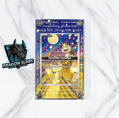 Pokemon Meowth S-Chinese Gem Pack Vol.3 CBB3C 02 07 Exclusive Extended Artwork Case