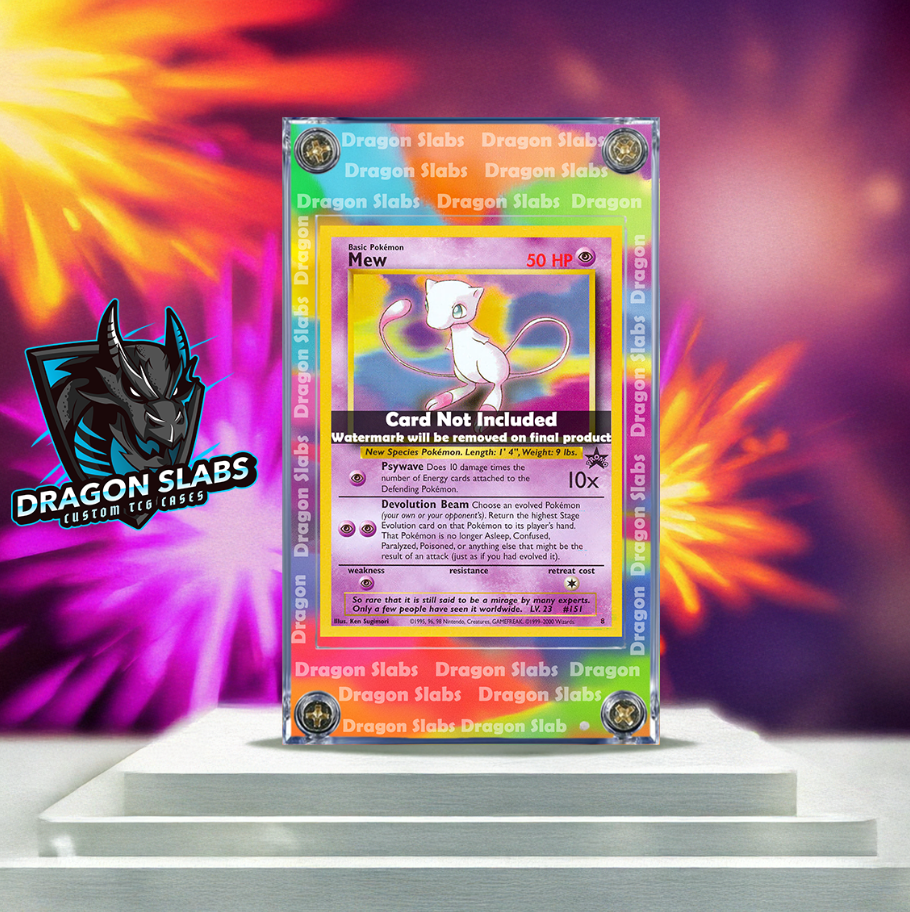 Pokemon Mew WoTC Promo 8 Extended Artwork Case