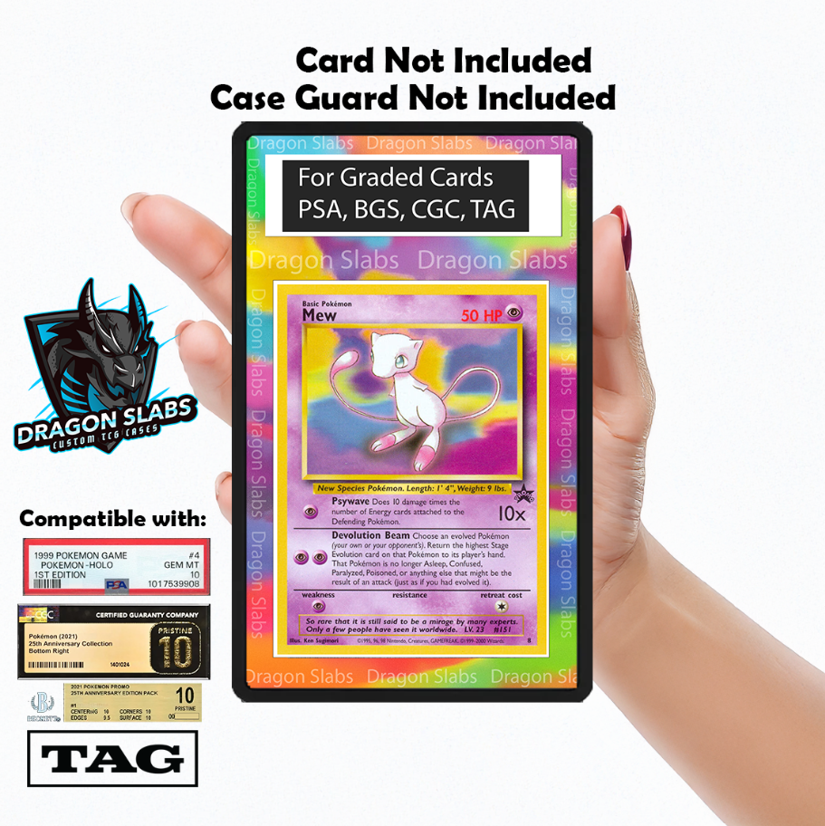 Mew #8 #9 WOTC Promo PSA bgs CGC tag Extended Artwork Pokemon