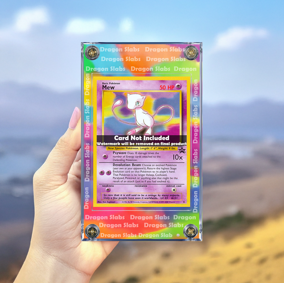 Pokemon Mew WoTC Promo 8 Extended Artwork Case