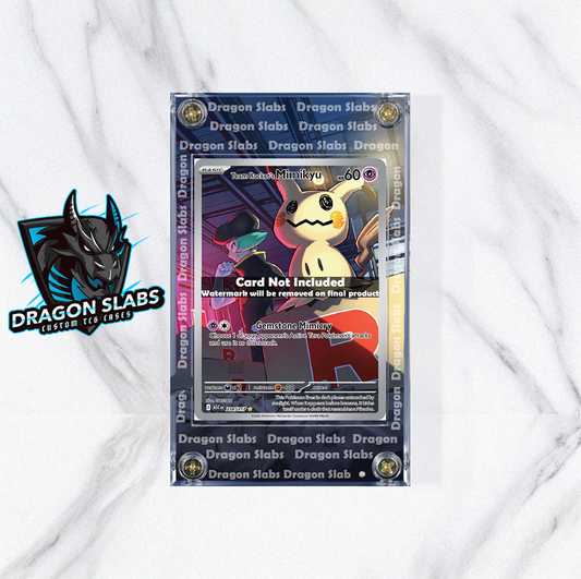 Pokemon Team Rocket's Mimikyu 238 Ascended Heroes Extended Artwork Case