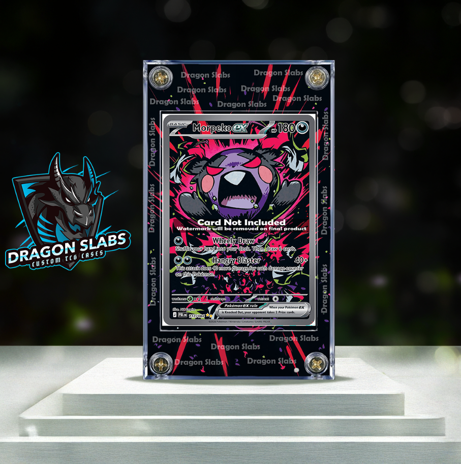 Pokemon Morpeko EX SIR 117/084 Pitch Black Extended Artwork Case