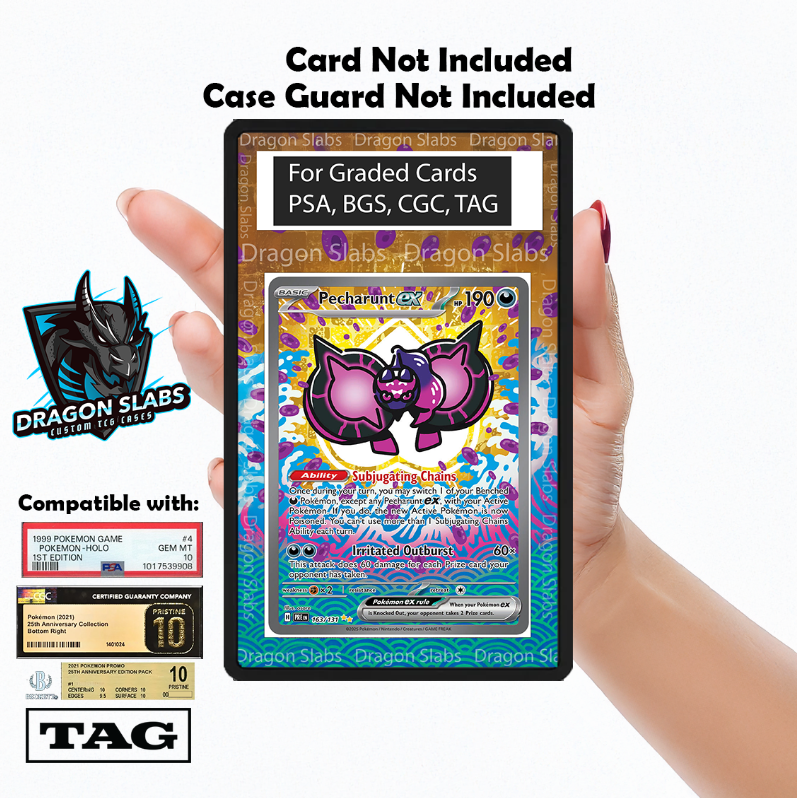 Pecharunt EX SIR 163 Prismatic Evolutions PSA bgs CGC tag Extended Artwork Pokemon
