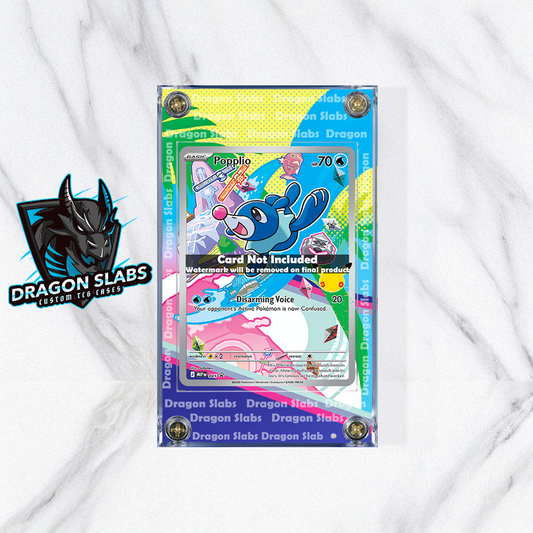 Pokemon Popplio 045 First Partner Promo 30th Anniversary Extended Artwork Case