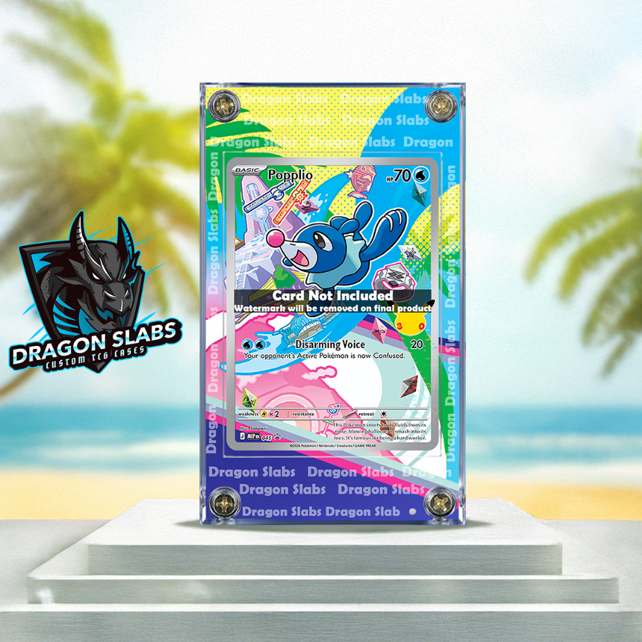 x3 Pokemon Rowlet Litten Popplio First Partner Promos 043 044 045 Extended Artwork Cases