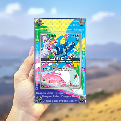 Pokemon Popplio 045 First Partner Promo 30th Anniversary Extended Artwork Case