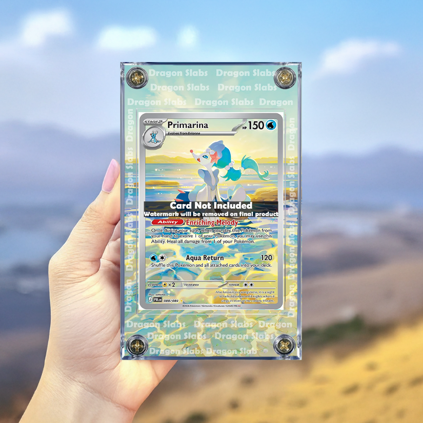 Pokemon Primarina IR 088/084 Pitch Black Extended Artwork Case