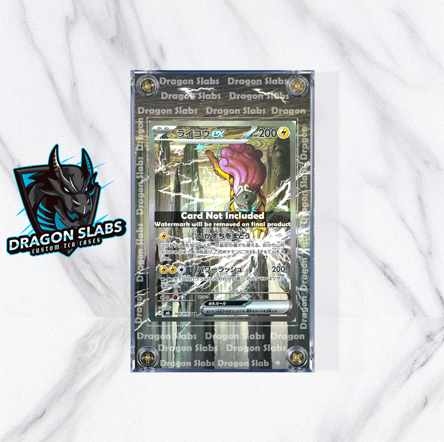 Pokemon Raikou EX 108/076 Storm Emeralda Extended Artwork Case