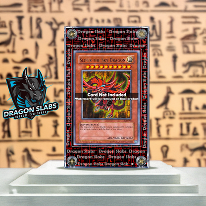 Yugioh Red Hieroglyphics Slifer The Sky Dragon Extended Artwork Case