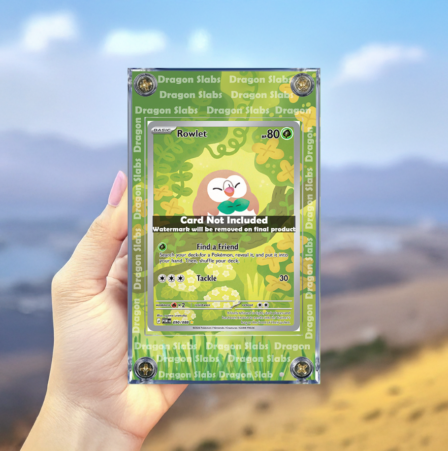Pokemon Rowlet 090/088 Perfect Order Extended Artwork Case