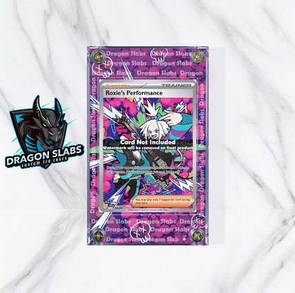 Pokemon Roxie's Performance 121/086 SIR Chaos Rising Extended Artwork Case