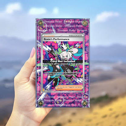 Pokemon Roxie's Performance 121/086 SIR Chaos Rising Extended Artwork Case