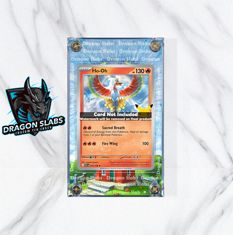 Pokemon Ho-Oh 012/128 Me: 30th Celebration Extended Artwork Case