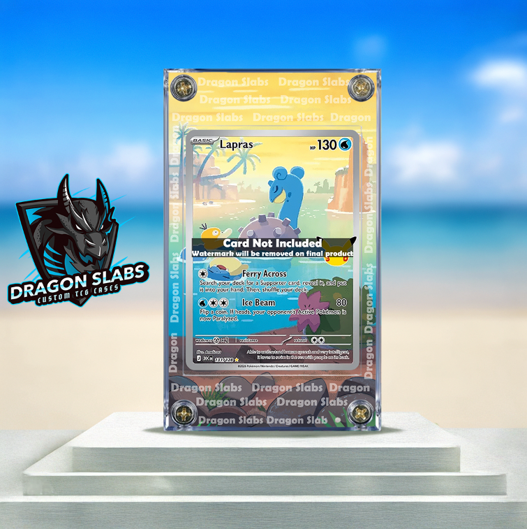 Pokemon Lapras 131/128 Me: 30th Celebration Extended Artwork Case