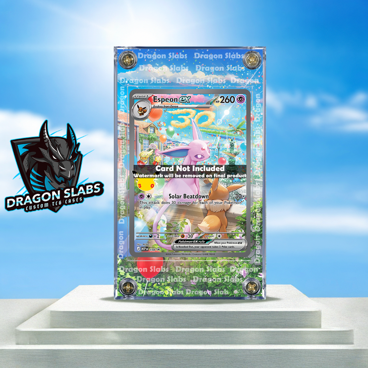 x2 Umbreon & Espeon Ex 30th Celebrations 110 108 Promo Extended Artwork Cases