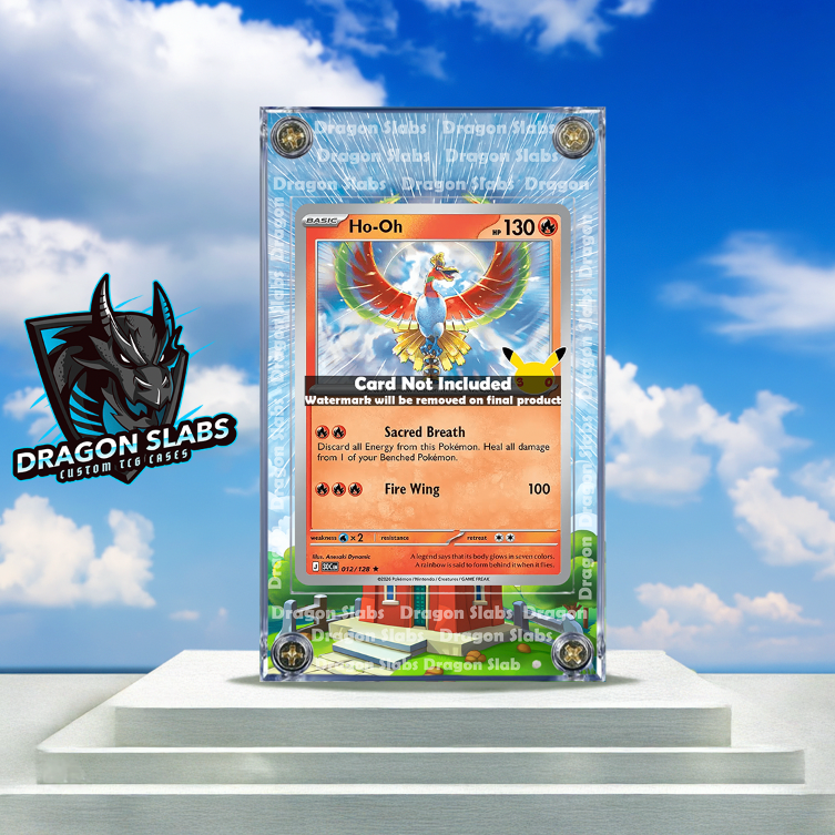 Pokemon Ho-Oh 012/128 Me: 30th Celebration Extended Artwork Case