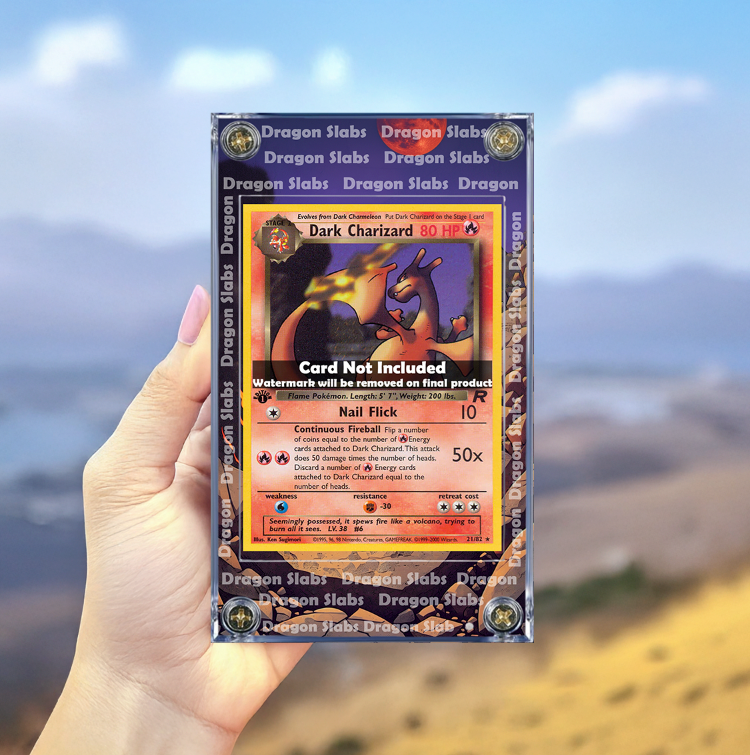 Pokemon Dark Charizard Rocket Extended Artwork Case