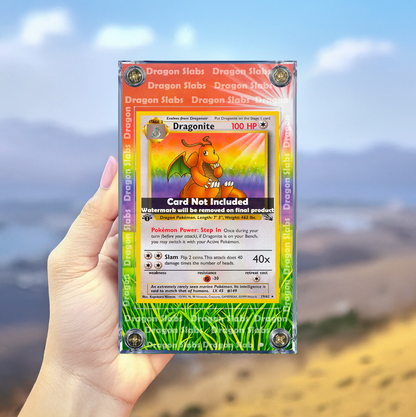 Pokemon Dragonite Fossil Extended Artwork Case