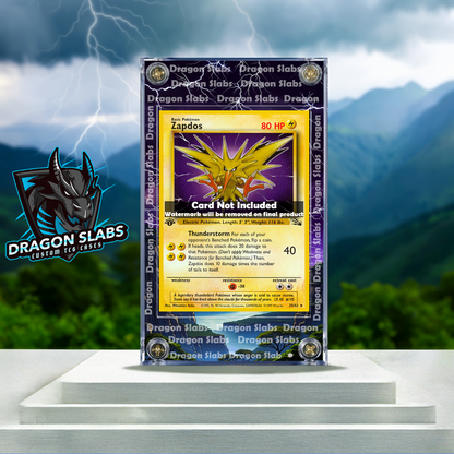 Pokemon Zapdos 30/62 Fossil Extended Artwork Case