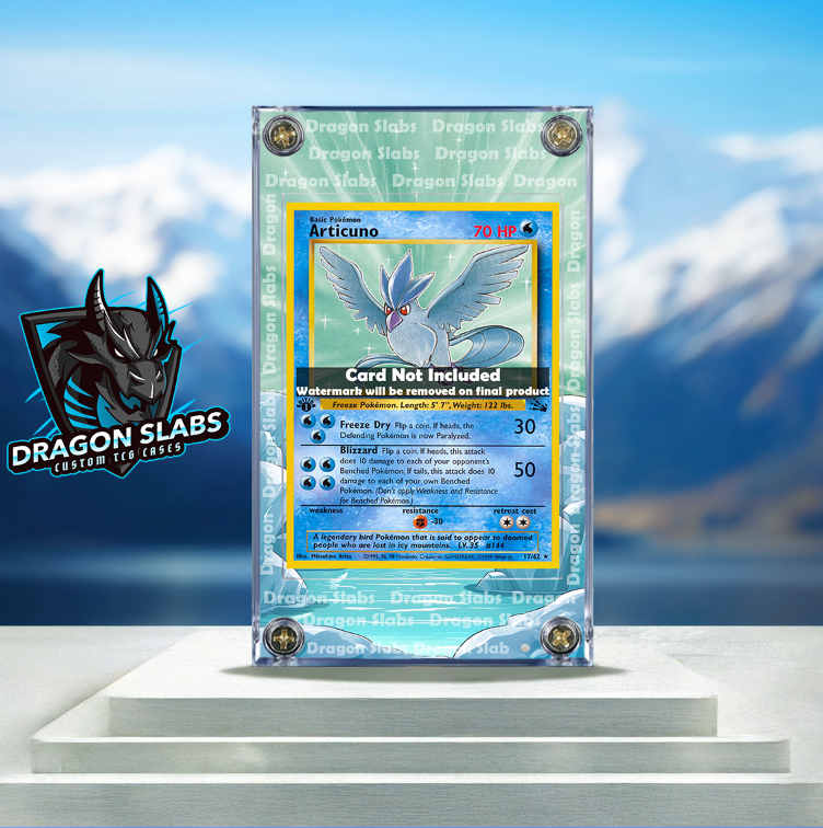 Pokemon Articuno 17/62 Fossil Extended Artwork Case
