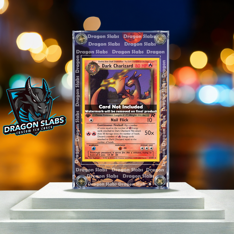 Pokemon Dark Charizard Rocket Extended Artwork Case