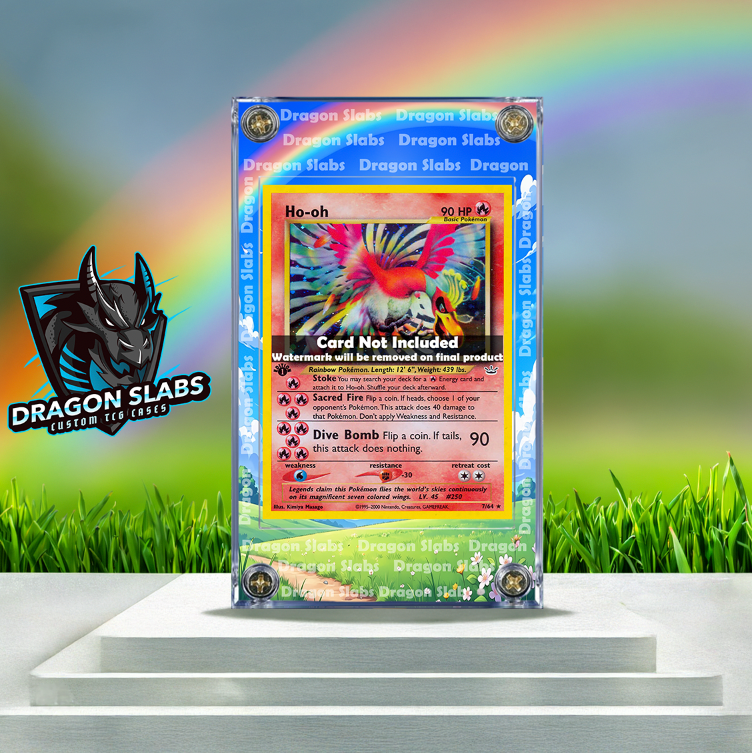 Pokemon Ho-Oh 7/64 Neo Revelation Extended Artwork Case