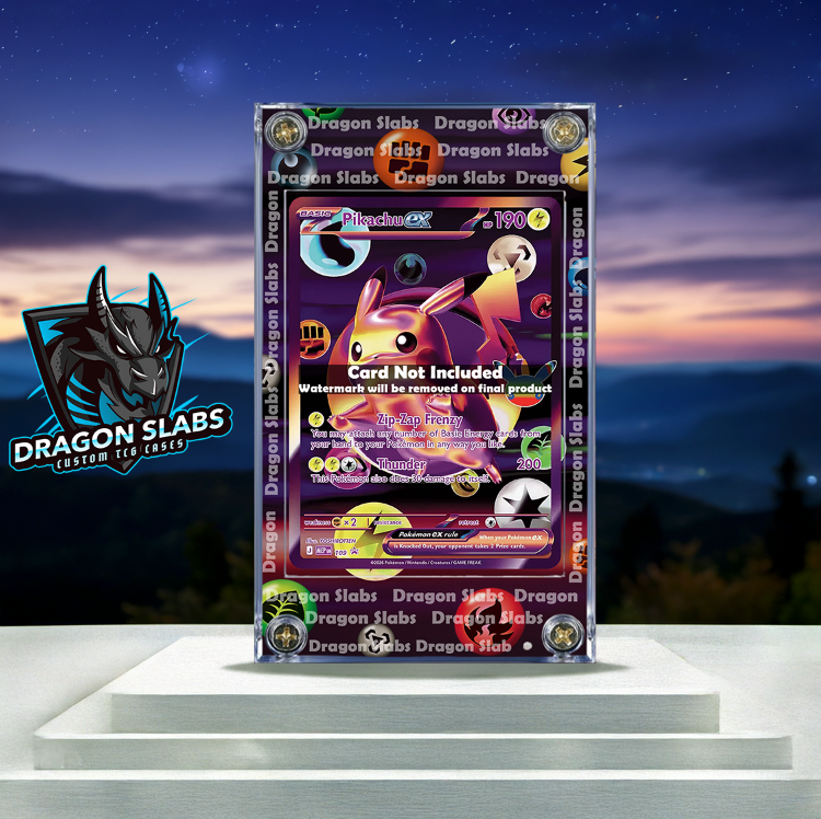 Pokemon Pikachu EX SIR 109 Promo Me: 30th Celebration Extended Artwork Case