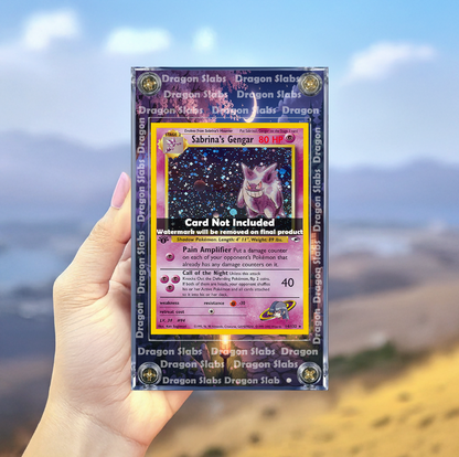 Pokemon Sabrina's Gengar 13/132 Gym Heroes Extended Artwork Case